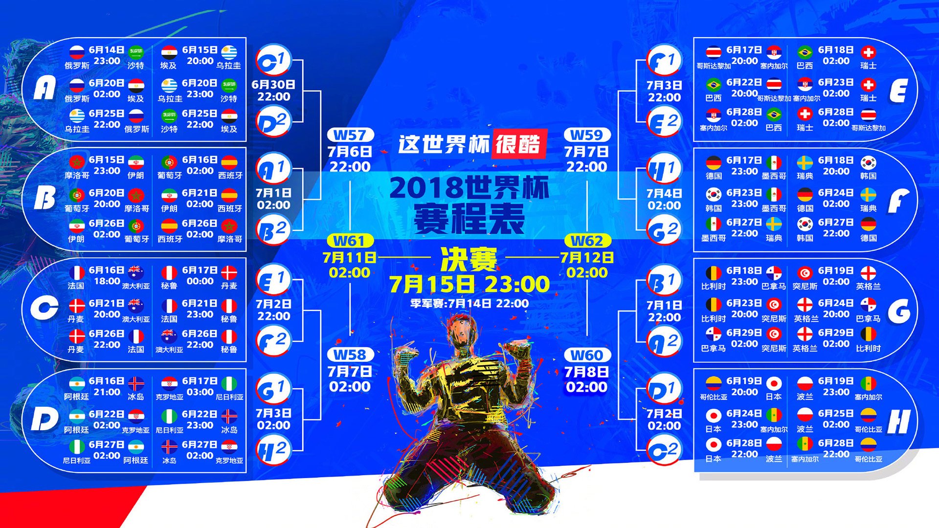 归化奇兵导演闪电战,内马尔两度撕裂比利时防线,意大利2-1险夺H组开门红